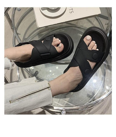 クロスストラップサンダル 5290-black/36(23.0cm)～37(23.5cm)_お取り寄せ52904-画像11-韓国ファッション通販POPREA［ポップリア］
