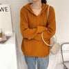 フード付きニットプルオーバー 5422-brown_お取り寄せ54225-画像11-韓国ファッション通販POPREA［ポップリア］