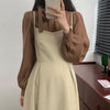 リボンハイネックブラウス 5479-brown_お取り寄せ54793-画像16-韓国ファッション通販POPREA［ポップリア］