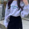 刺繍ロゴドロップショルダースウェット 5507-green_お取り寄せ55072-画像8-韓国ファッション通販POPREA［ポップリア］