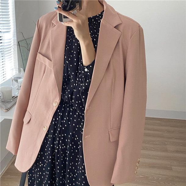 ドットプリントハイネックワンピース 5700-black_お取り寄せ5700-画像3-韓国ファッション通販POPREA［ポップリア］