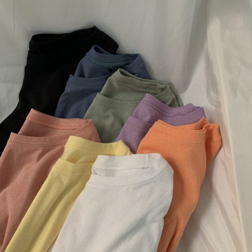 くすみカラーラウンドネックロンTee 2282の商品画像_16