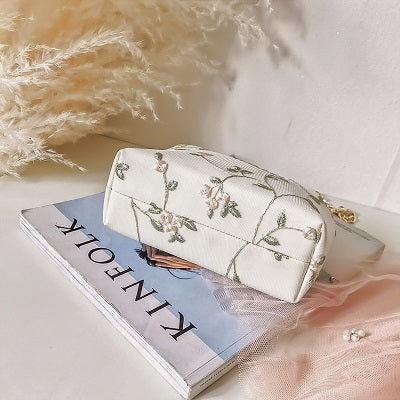 ヴィンテージレースフラワーがま口バッグ 1533の商品画像_6