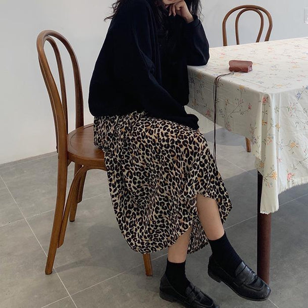 レオパードワンピセットアップ 2556