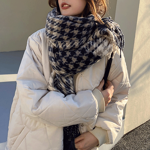 ソフトカラーパターンマフラー 4905