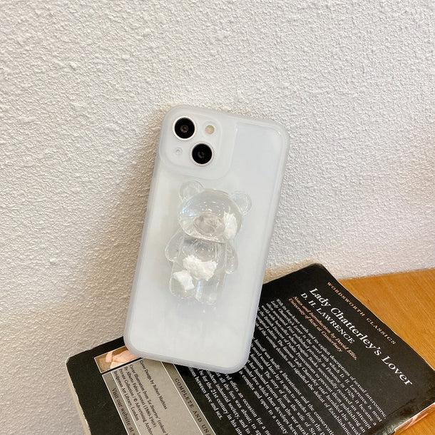 クリアくまちゃんスマホグリップ 5162-画像10-韓国ファッション通販POPREA［ポップリア］