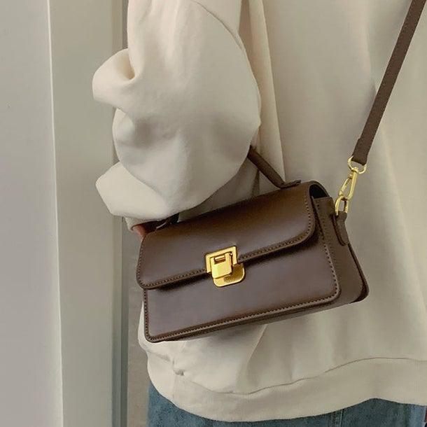 2way持ち手付きレトロショルダーバッグ 4985-画像10-韓国ファッション通販POPREA［ポップリア］