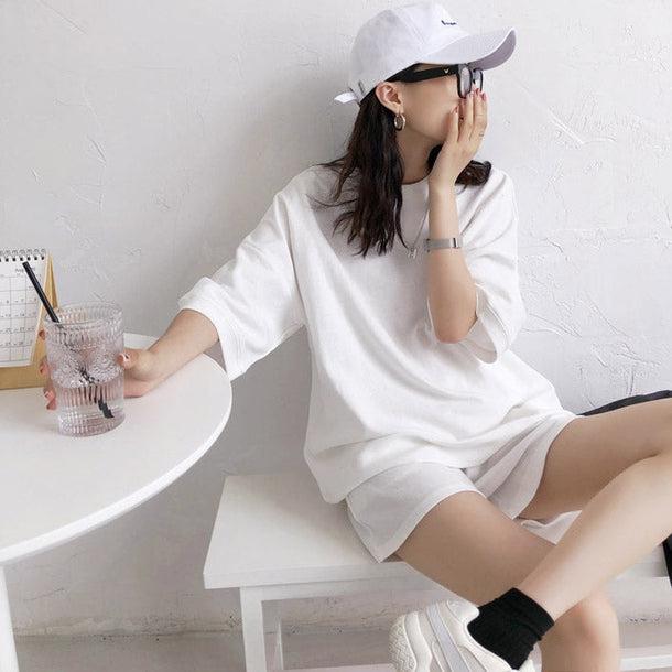 ルーズトレーニングセットアップ 5117-画像10-韓国ファッション通販POPREA［ポップリア］