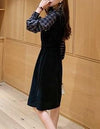 フェイクブラウス＆ブラックジャンスカドレス 4738-画像10-韓国ファッション通販POPREA［ポップリア］