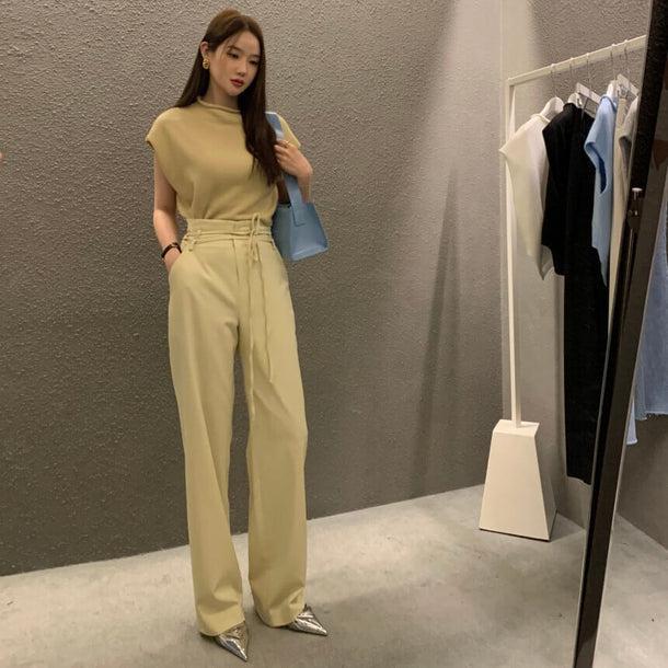 フレンチスリーブサマーニット 5183-画像10-韓国ファッション通販POPREA［ポップリア］