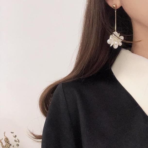 ハイウエストブラックワンピース 4851-画像10-韓国ファッション通販POPREA［ポップリア］