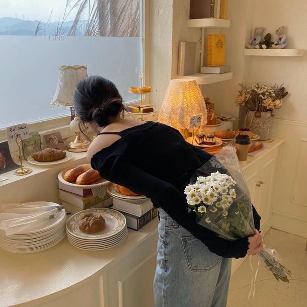 レイヤードメロースリムトップス 5116-画像10-韓国ファッション通販POPREA［ポップリア］