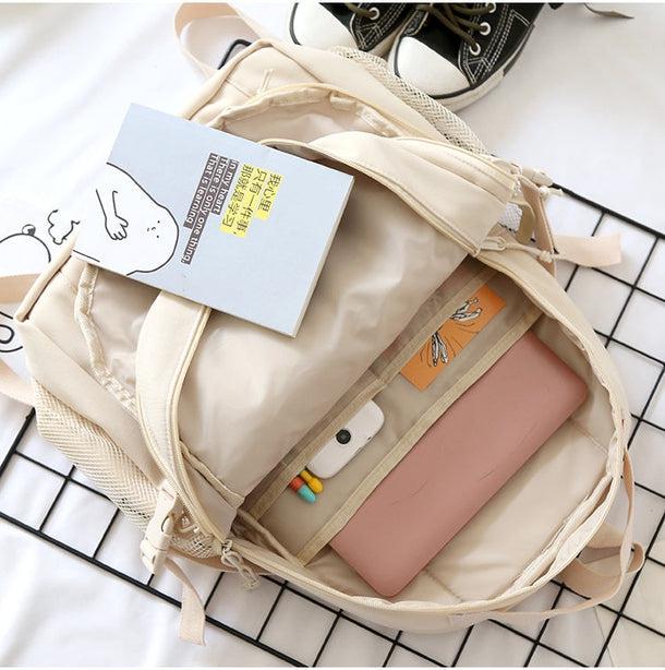 シンプルカジュアルバックパック 5037-画像10-韓国ファッション通販POPREA［ポップリア］