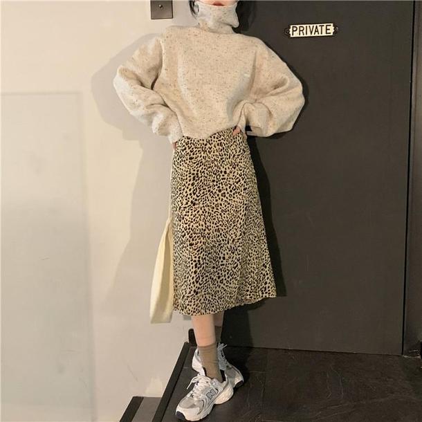 ハイネックワンポイントボリュームニット 4916-画像10-韓国ファッション通販POPREA［ポップリア］