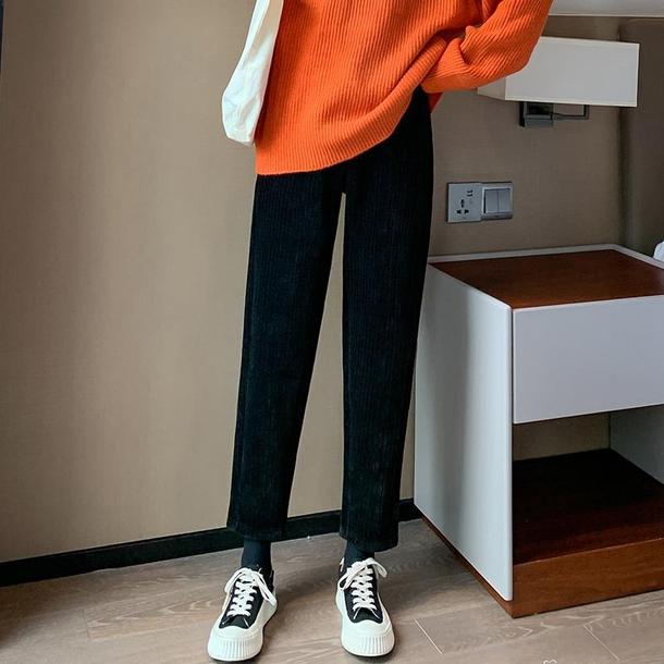 コーディロイ裏ボアパンツ 4875-画像10-韓国ファッション通販POPREA［ポップリア］