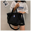 刺繍くまキャンバスバッグ﻿ 5616-画像10-韓国ファッション通販POPREA［ポップリア］
