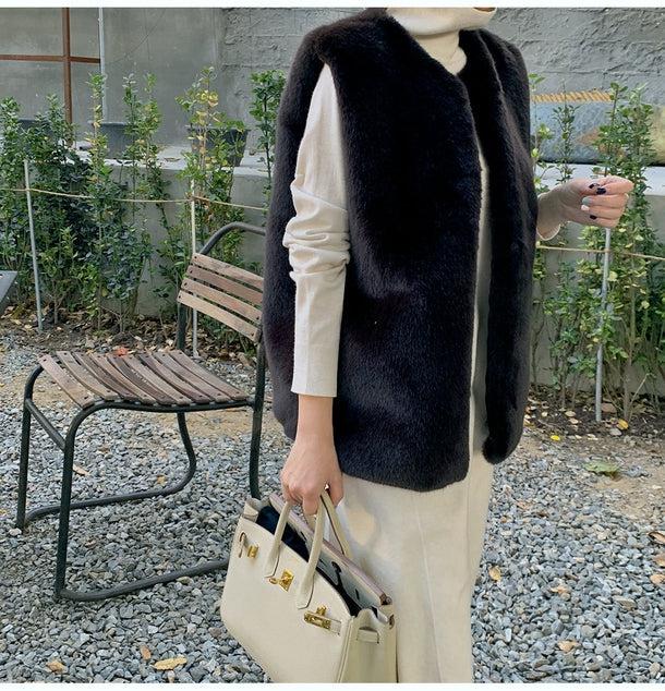 エコファーベスト 5004-画像10-韓国ファッション通販POPREA［ポップリア］