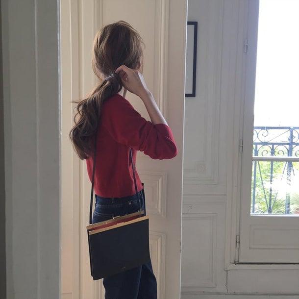 ラウンドネックショートカーディガン 4972-画像11-韓国ファッション通販POPREA［ポップリア］