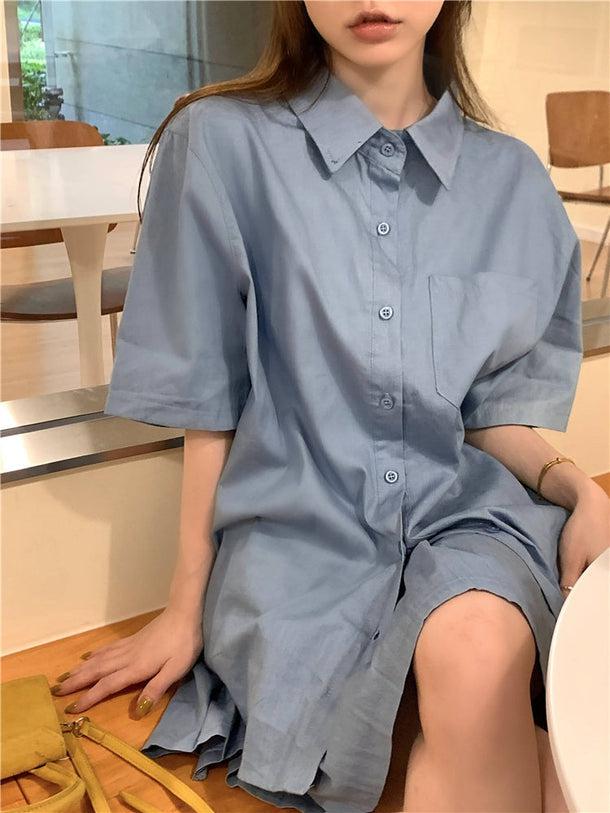 カジュアルデニムセットアップ 5380-画像11-韓国ファッション通販POPREA［ポップリア］