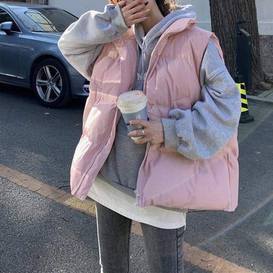 エコダウンベスト 4780-画像11-韓国ファッション通販POPREA［ポップリア］