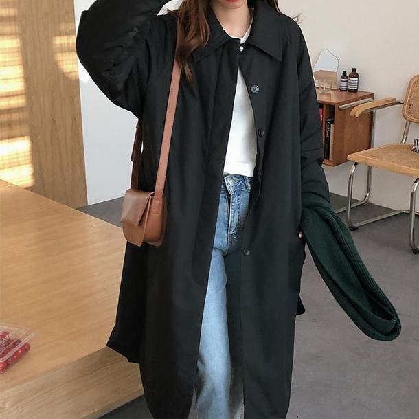 バッグドロストロングコート 4817-画像11-韓国ファッション通販POPREA［ポップリア］