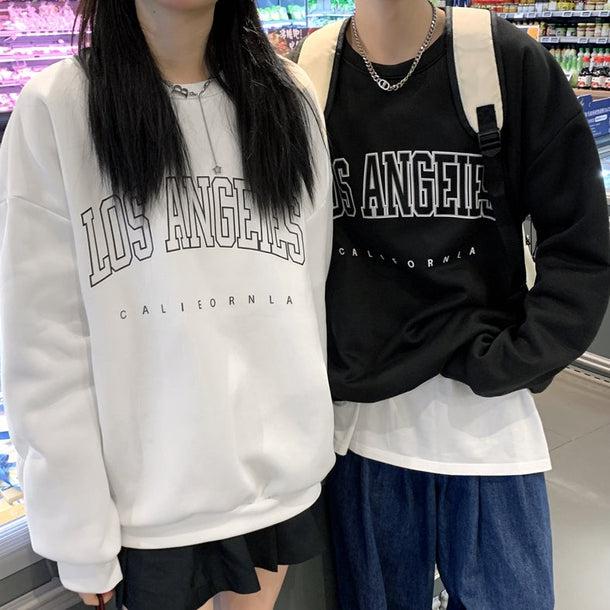 レタープリントルーズスウエット 5017-画像11-韓国ファッション通販POPREA［ポップリア］