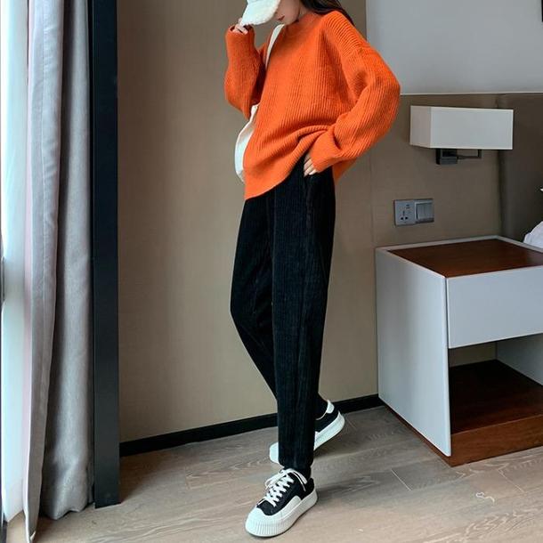 コーディロイ裏ボアパンツ 4875-画像11-韓国ファッション通販POPREA［ポップリア］