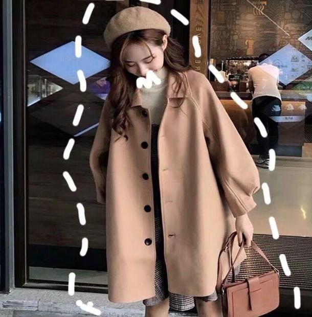 チューリップ袖ショートコート 4898-画像11-韓国ファッション通販POPREA［ポップリア］