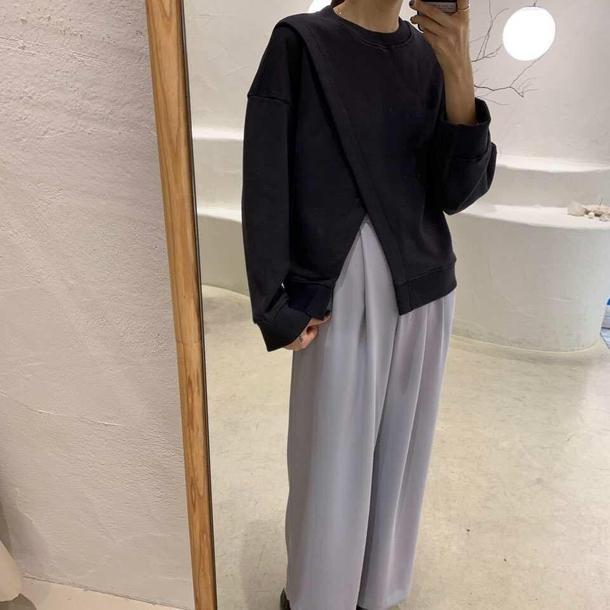 スリットレイヤードプルオーバー 4663-画像11-韓国ファッション通販POPREA［ポップリア］