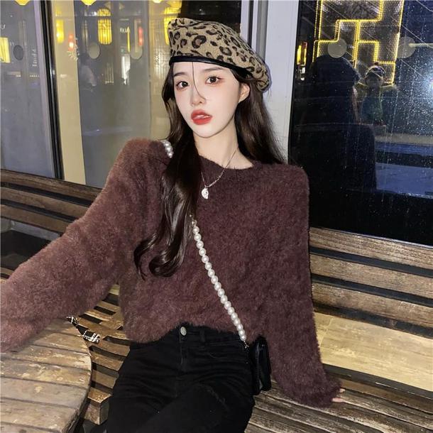 ショートウールニットトップス 4887-画像11-韓国ファッション通販POPREA［ポップリア］