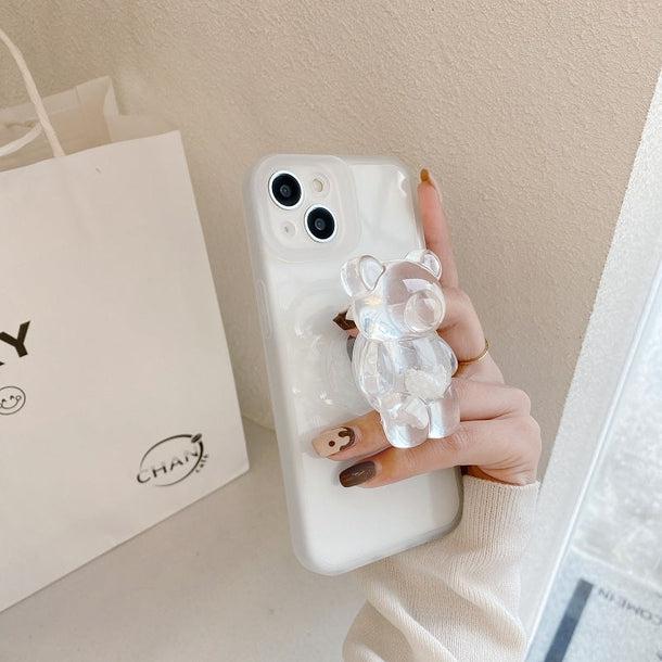 クリアくまちゃんスマホグリップ 5162-画像12-韓国ファッション通販POPREA［ポップリア］