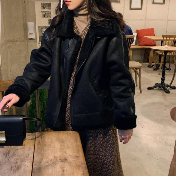 レトロフラワーVネックワンピ 4763-画像12-韓国ファッション通販POPREA［ポップリア］