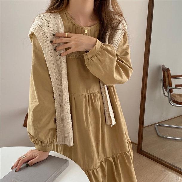 スプリングロングワンピース 5023-画像12-韓国ファッション通販POPREA［ポップリア］