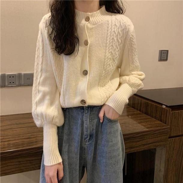 ディープカフスケーブルニット 4771-画像12-韓国ファッション通販POPREA［ポップリア］