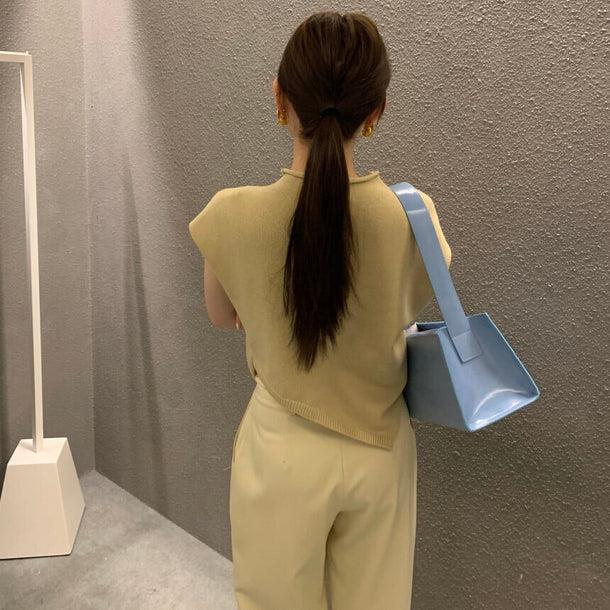 フレンチスリーブサマーニット 5183-画像12-韓国ファッション通販POPREA［ポップリア］