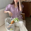 ロマンティックフリルサマーニット 5163-画像12-韓国ファッション通販POPREA［ポップリア］