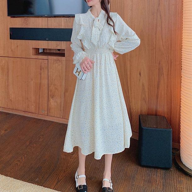 リボンタイフラワーワンピース 5196-画像12-韓国ファッション通販POPREA［ポップリア］