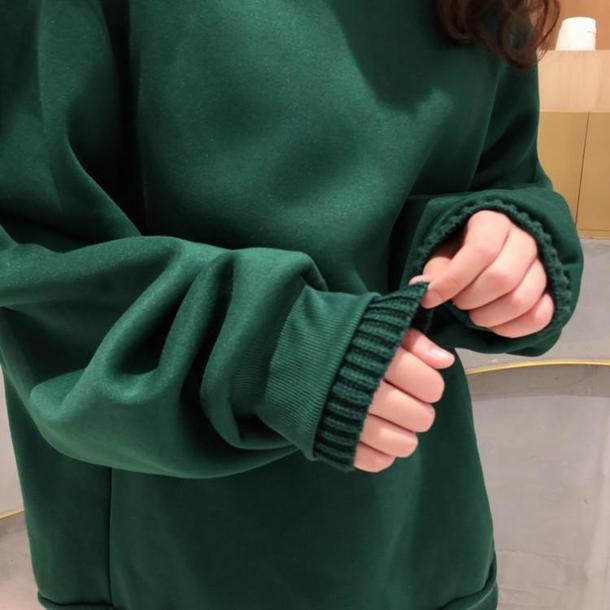 ステッチハイカラーレイヤードスウエット 4762-画像12-韓国ファッション通販POPREA［ポップリア］