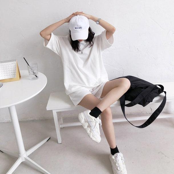 ルーズトレーニングセットアップ 5117-画像12-韓国ファッション通販POPREA［ポップリア］