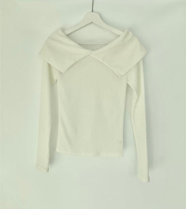 オフショルカラーリブニット 5036-画像12-韓国ファッション通販POPREA［ポップリア］