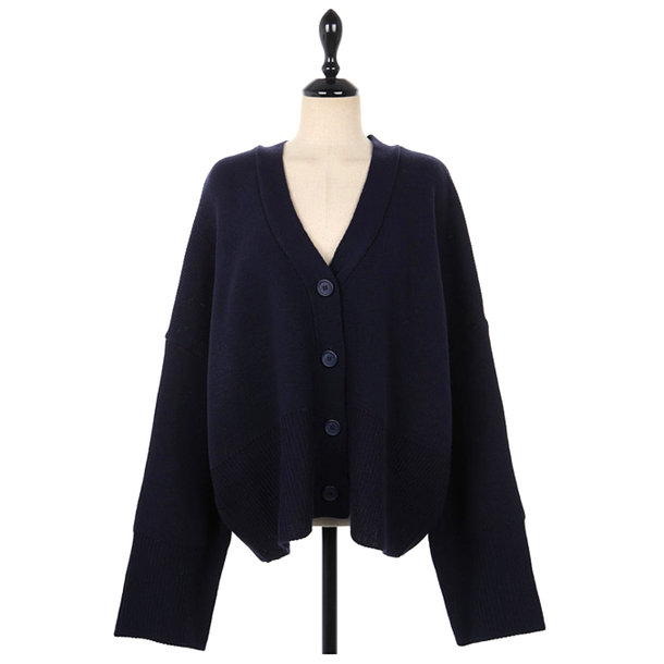 Vネックショートニットカーディガン 5041-画像13-韓国ファッション通販POPREA［ポップリア］