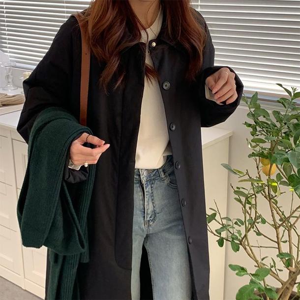 バッグドロストロングコート 4817-画像13-韓国ファッション通販POPREA［ポップリア］