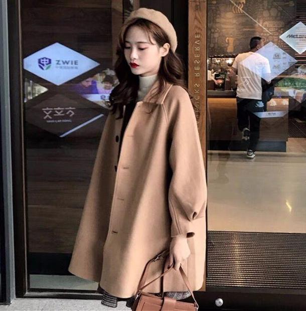 チューリップ袖ショートコート 4898-画像13-韓国ファッション通販POPREA［ポップリア］