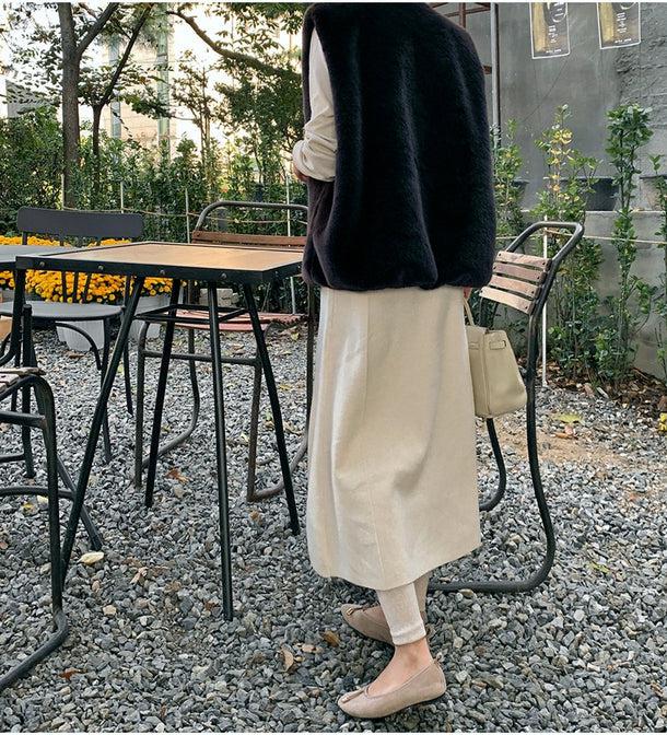 エコファーベスト 5004-画像13-韓国ファッション通販POPREA［ポップリア］