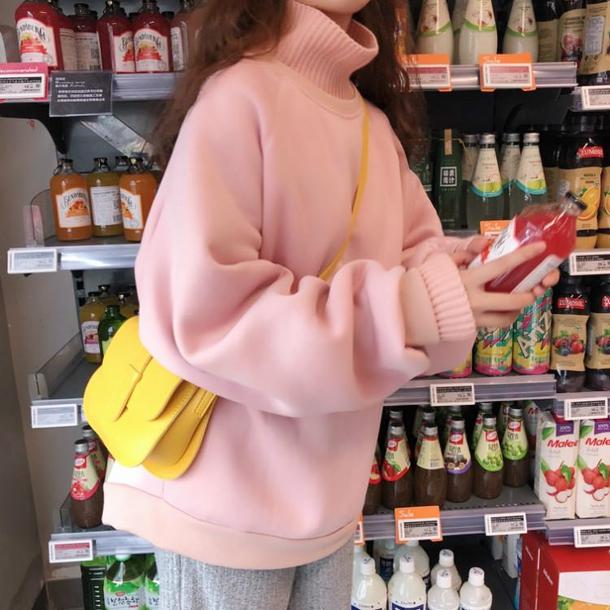 ステッチハイカラーレイヤードスウエット 4762-画像13-韓国ファッション通販POPREA［ポップリア］