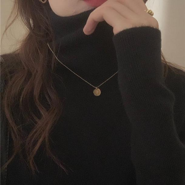 リブタートルニットトップス 4930-画像14-韓国ファッション通販POPREA［ポップリア］