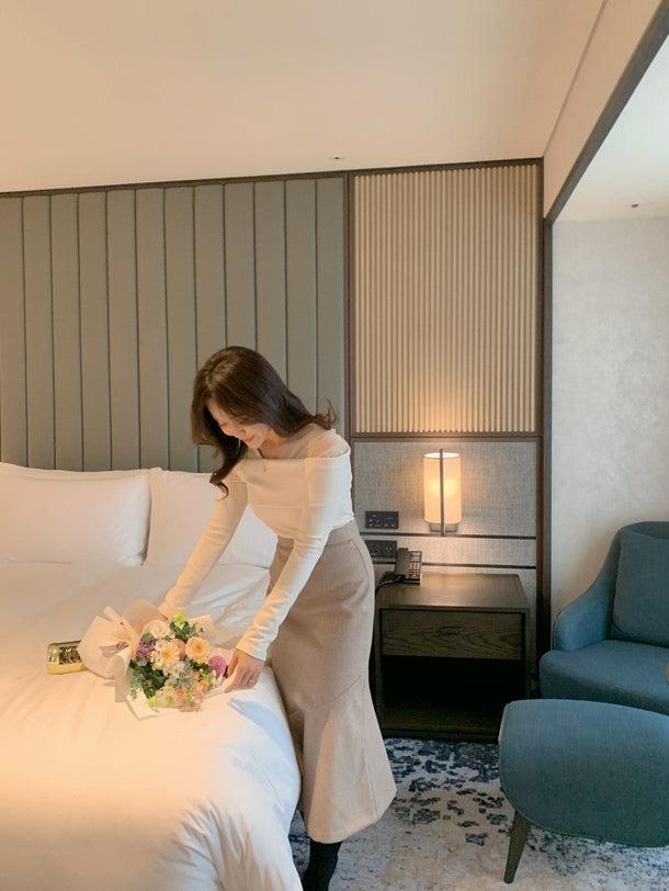 ドレッシーシアーブラウス 5049-画像14-韓国ファッション通販POPREA［ポップリア］