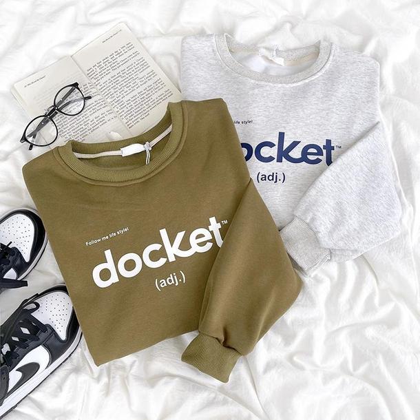 シンプルロゴルーズトレーナー 4854-画像14-韓国ファッション通販POPREA［ポップリア］