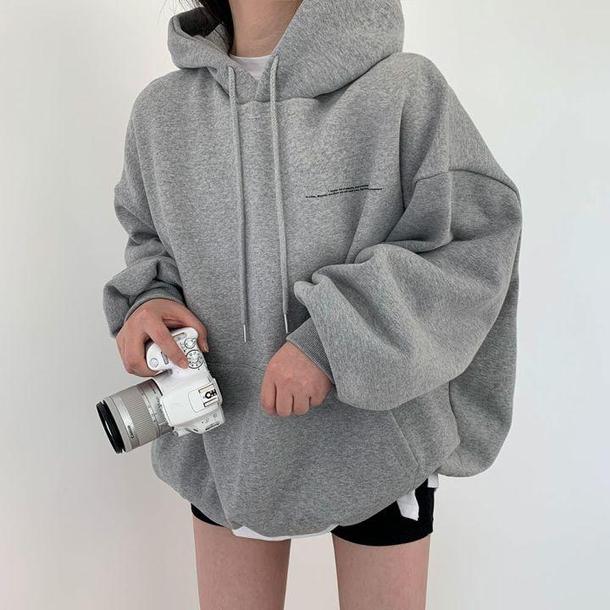 ムーンロゴオーバーパーカ 4926-画像14-韓国ファッション通販POPREA［ポップリア］