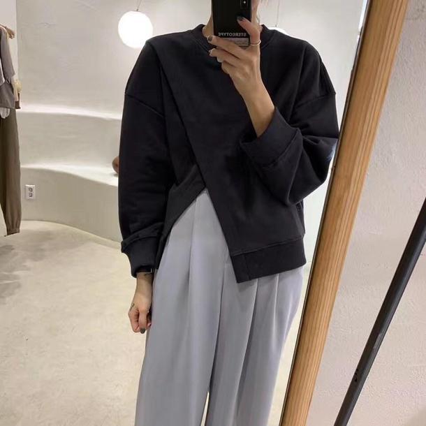 スリットレイヤードプルオーバー 4663-画像14-韓国ファッション通販POPREA［ポップリア］